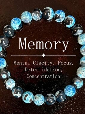 Blue Fire Agate Bracelet.